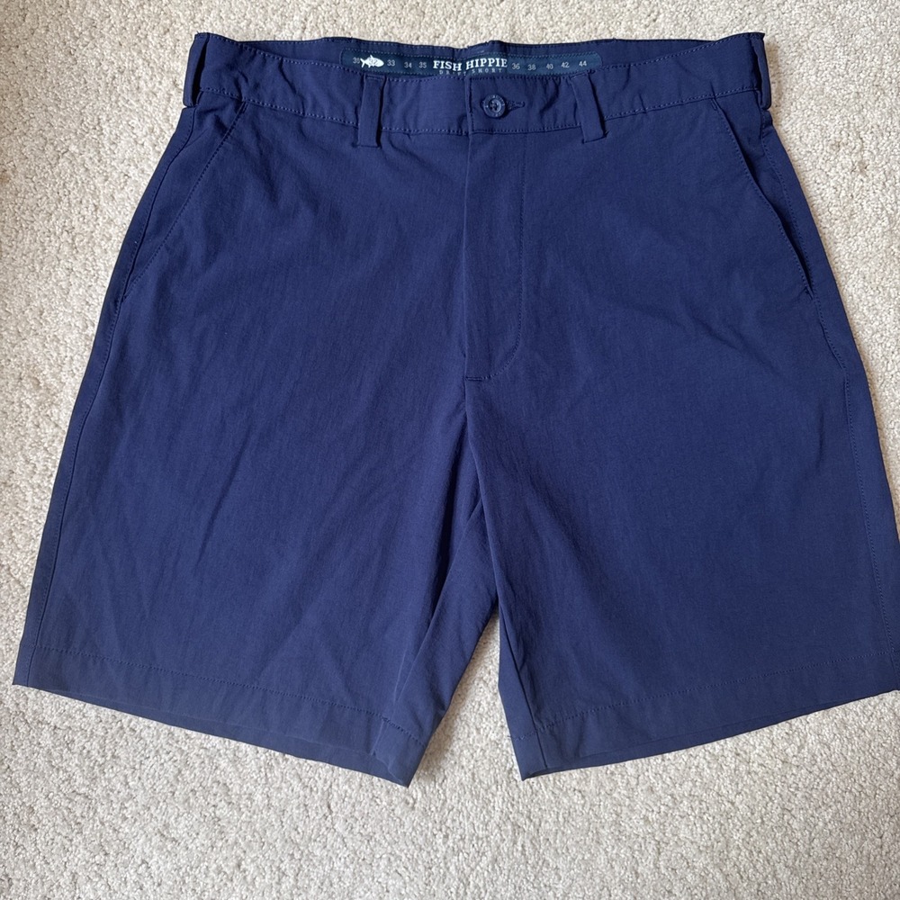 Fish Hippie Drift Short Navy Shorts In Size‎ 32
